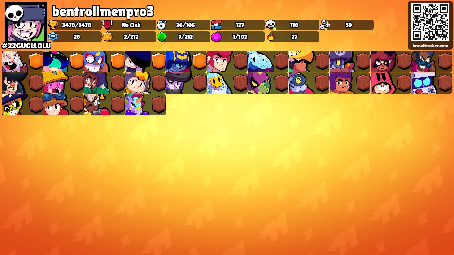 bentrollmenpro3's Ranks