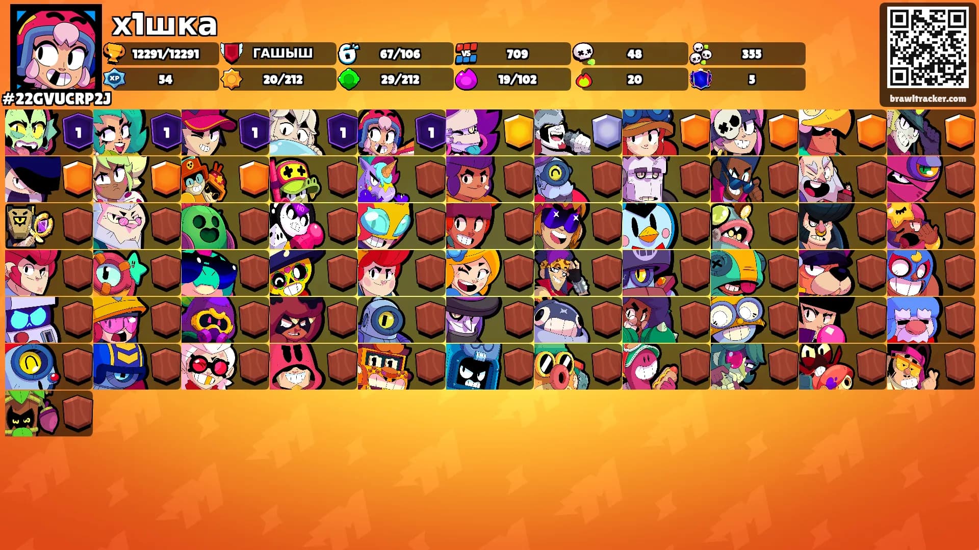 х1шка's Ranks