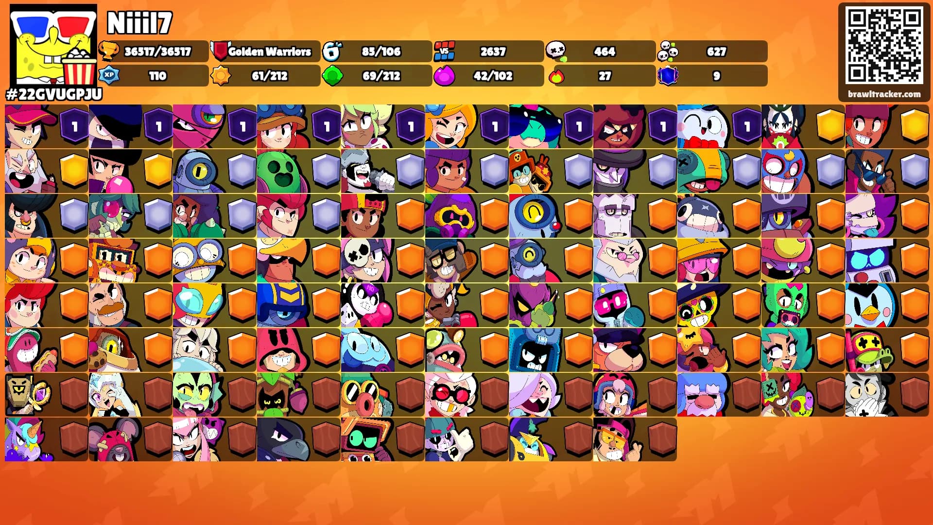 Niiil7's Ranks