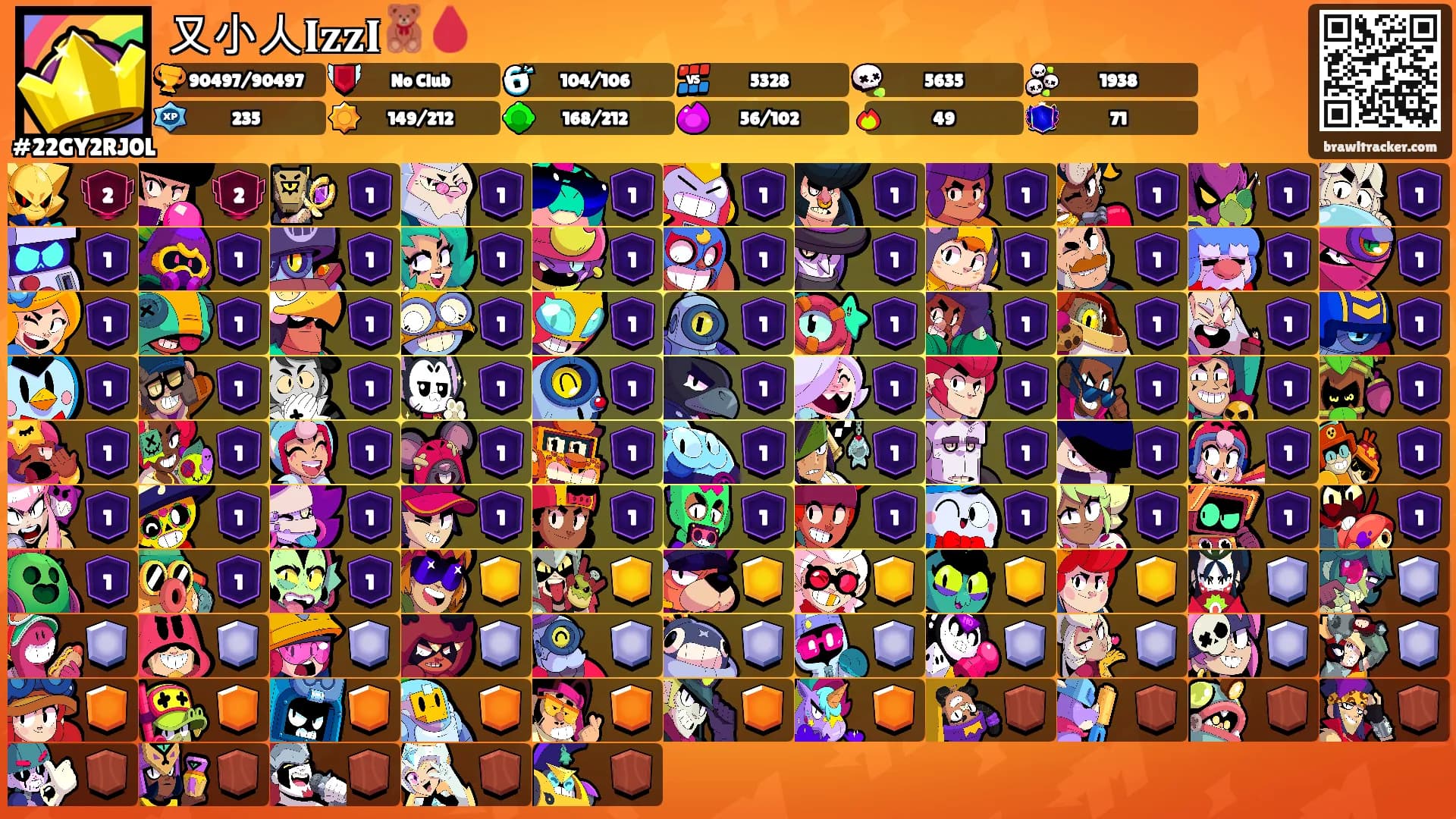 又小人𝐈𝐳𝐳𝐈🧸🩸's Ranks