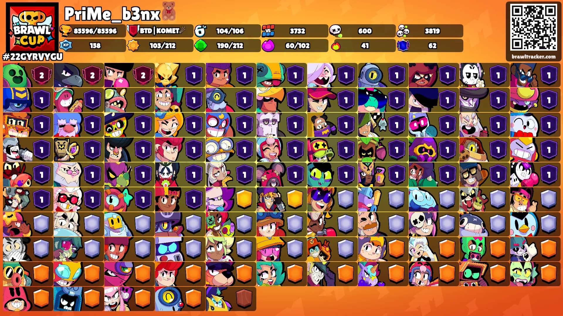 PriMe_b3nx🧸's Ranks