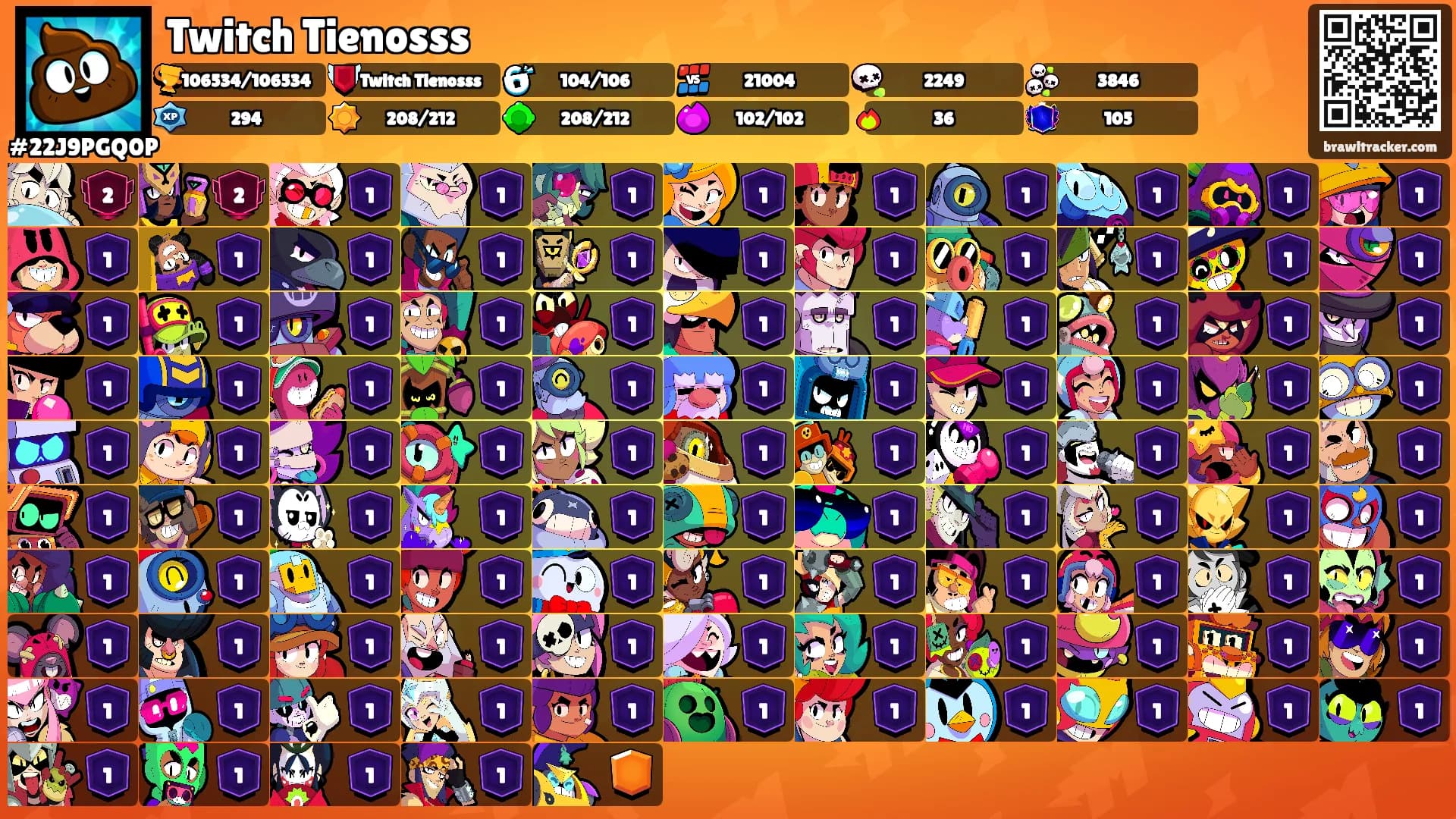 Twitch Tienosss's Ranks