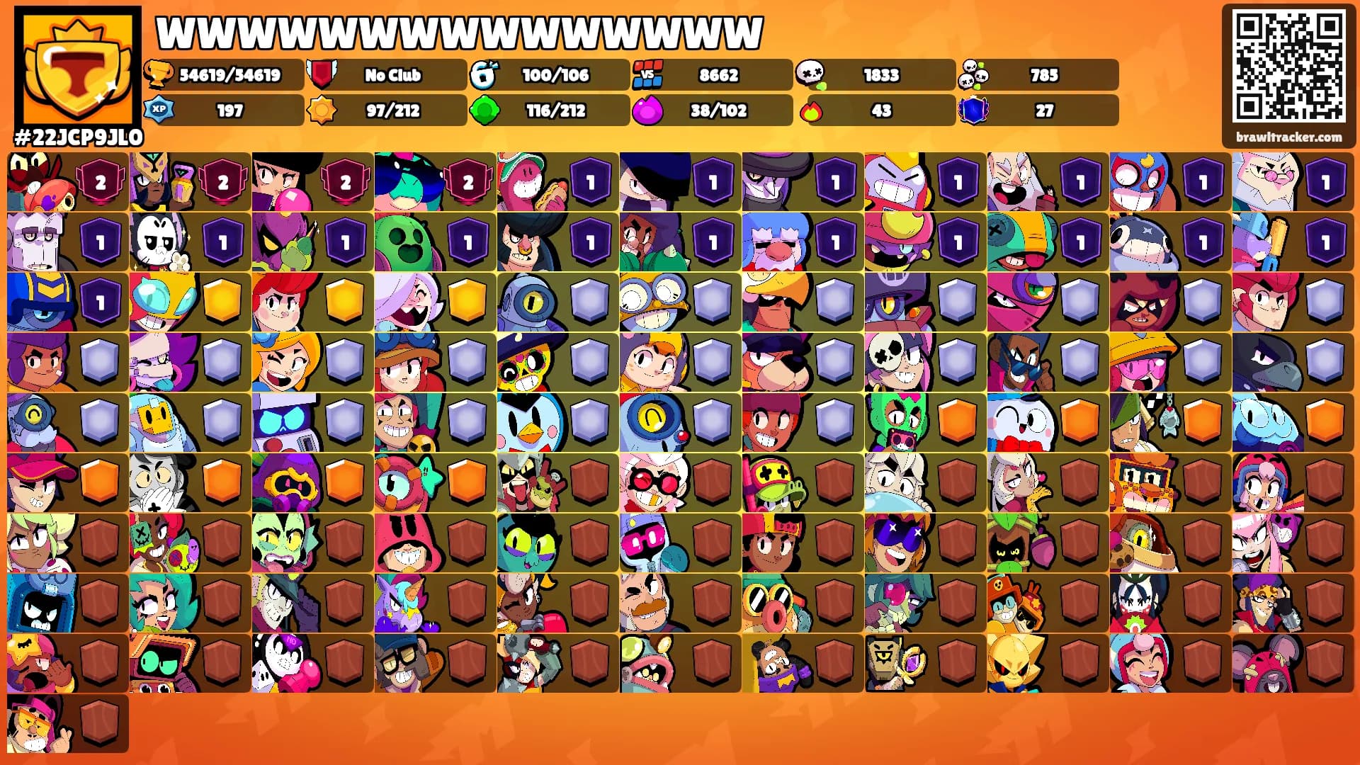 WWWWWWWWWWWWWWW's Ranks