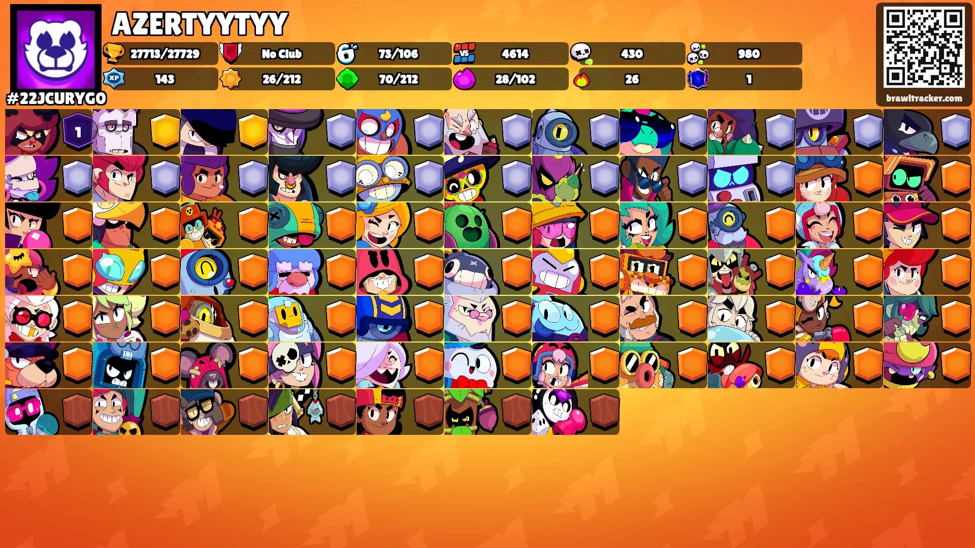 AZERTYYTYY's Ranks