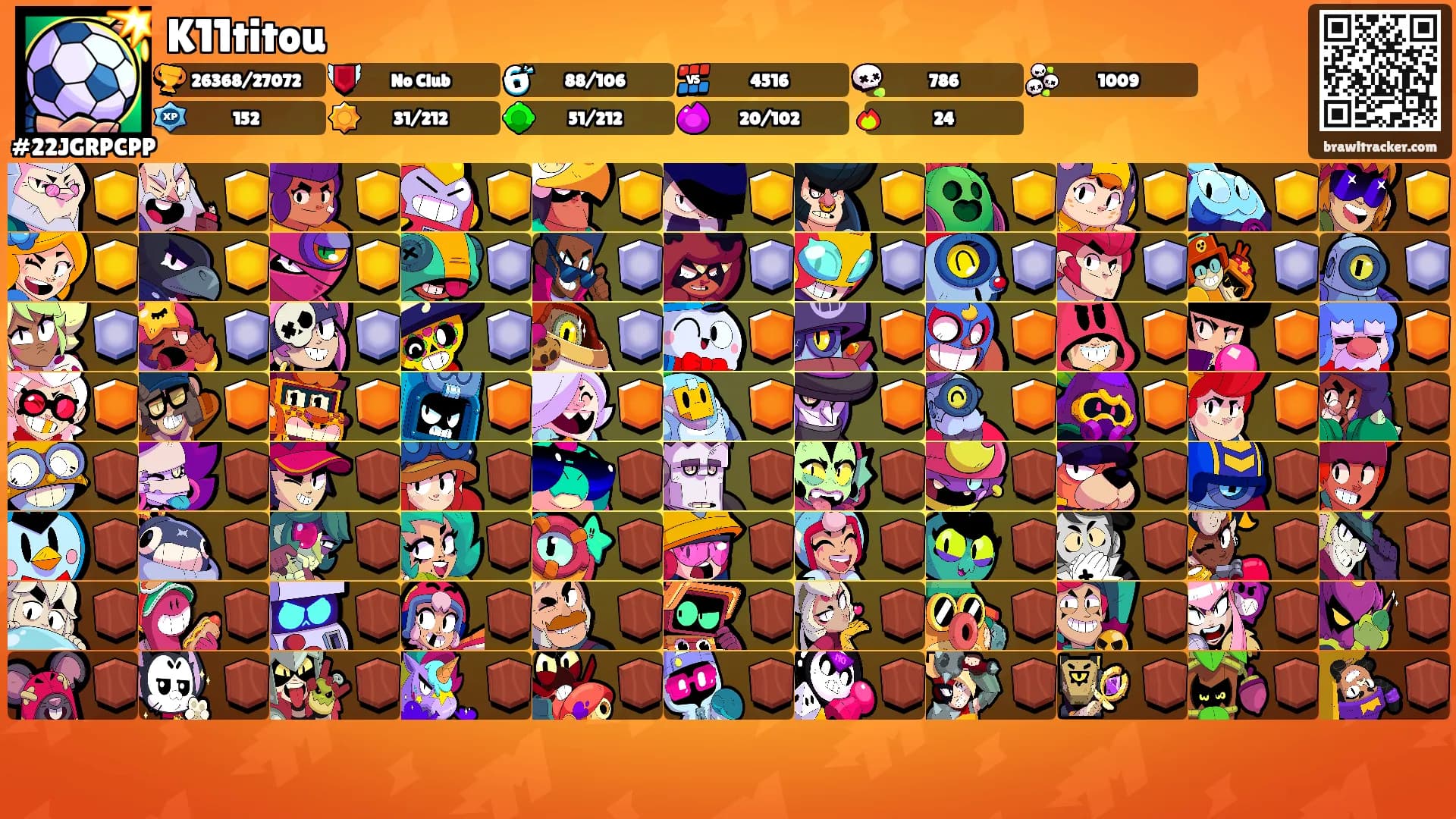 K11titou's Ranks