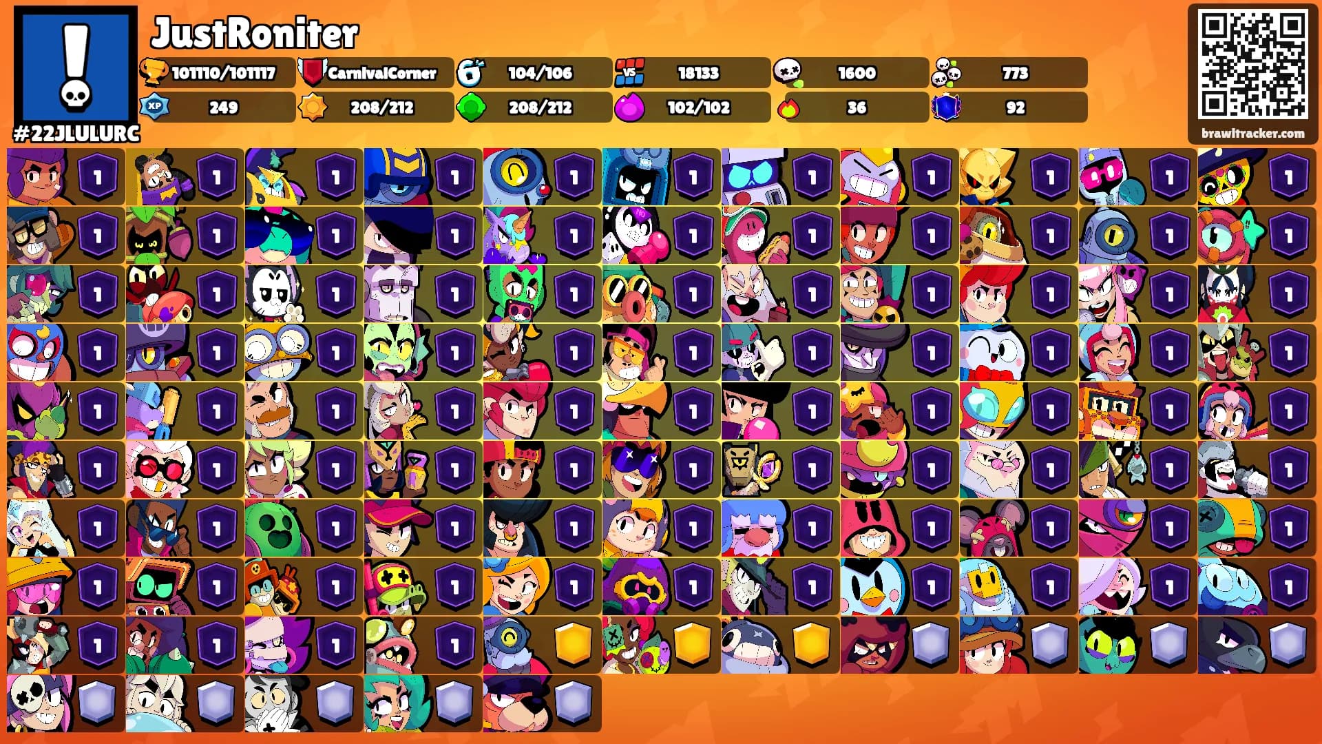 JustRoniter's Ranks