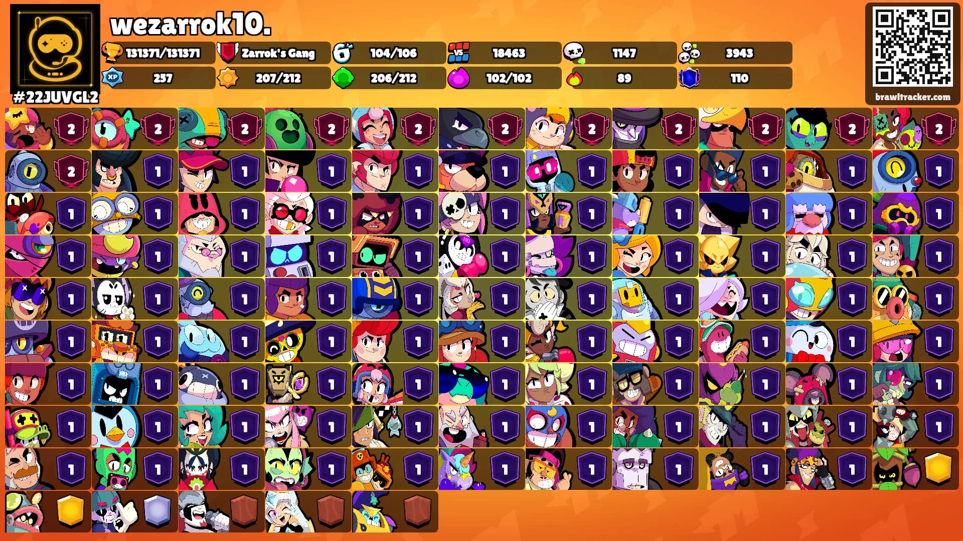wezarrok10.'s Ranks
