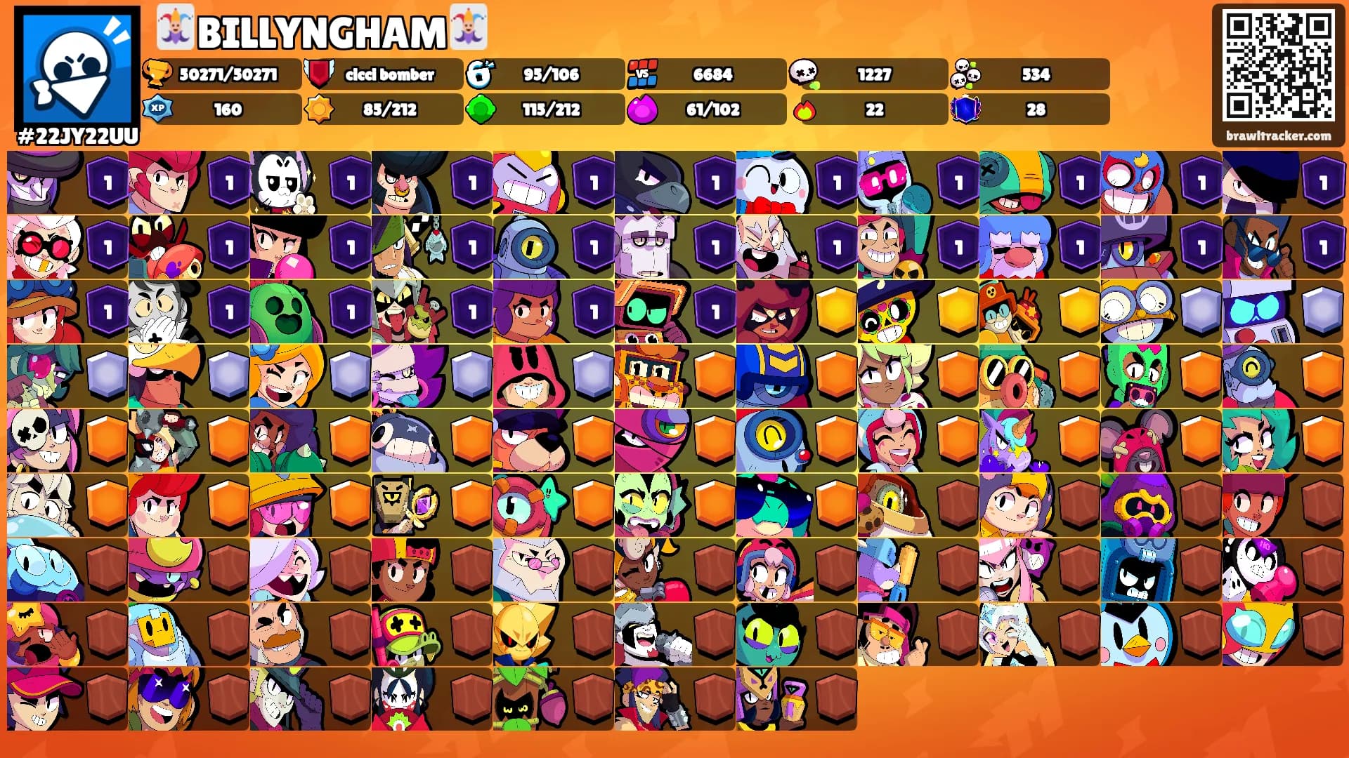 🃏BILLYNGHAM🃏's Ranks