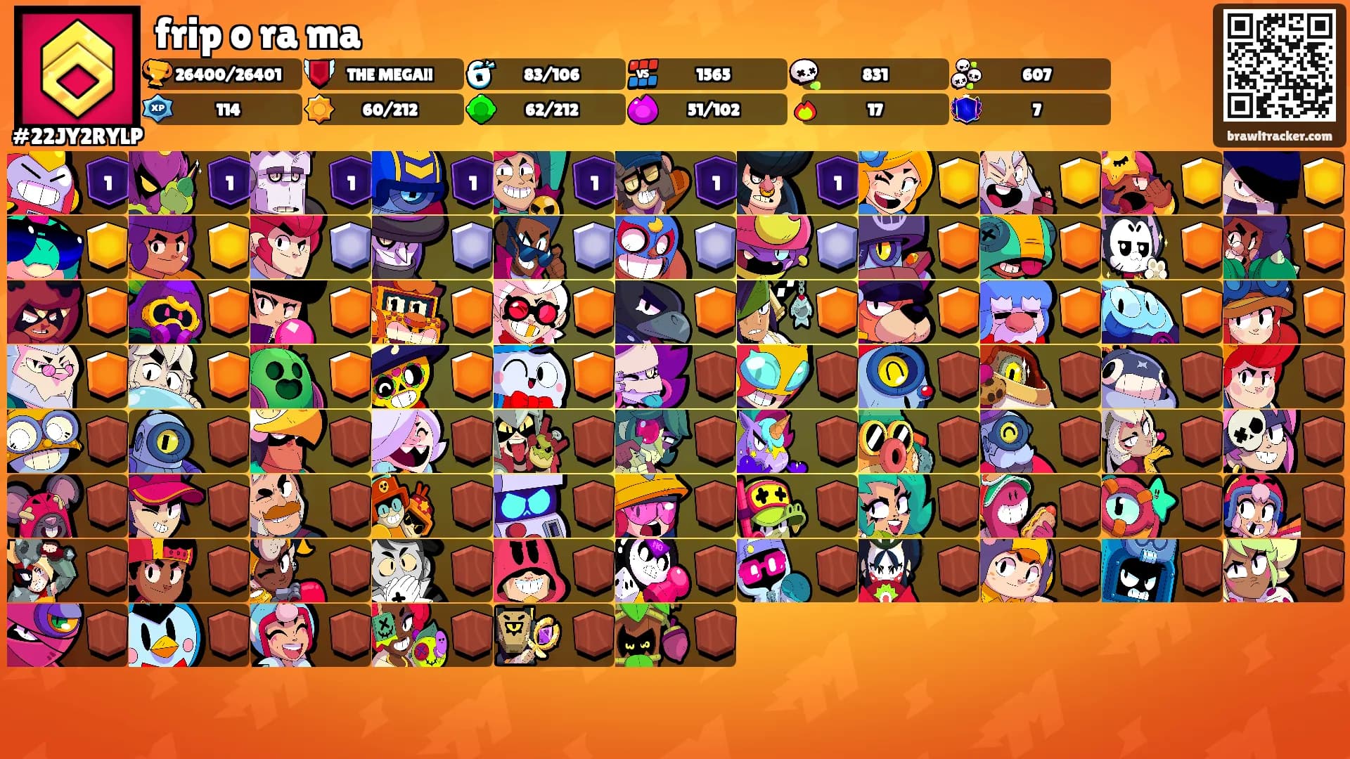 frip o ra ma's Ranks