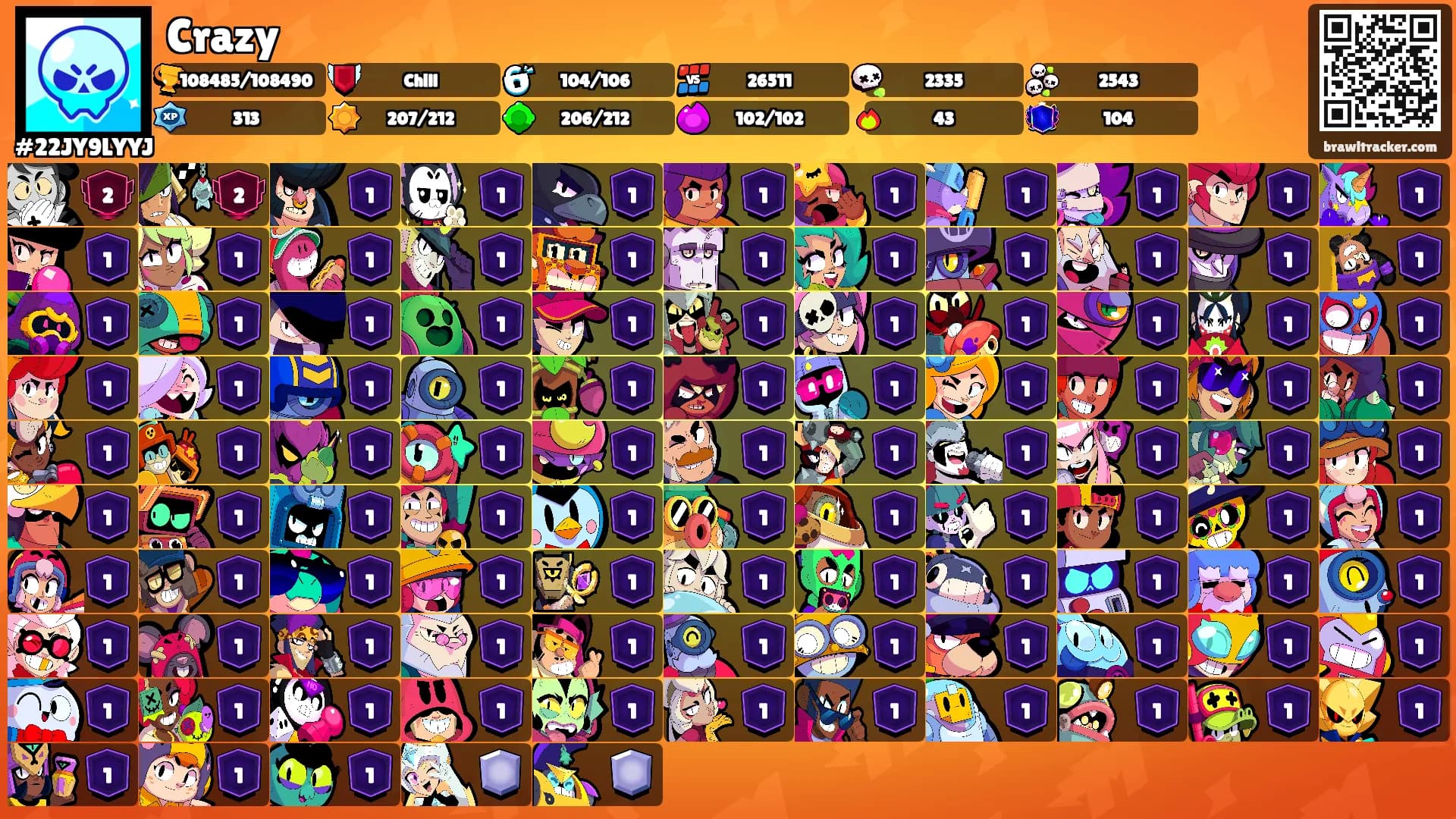 Crazy's Ranks
