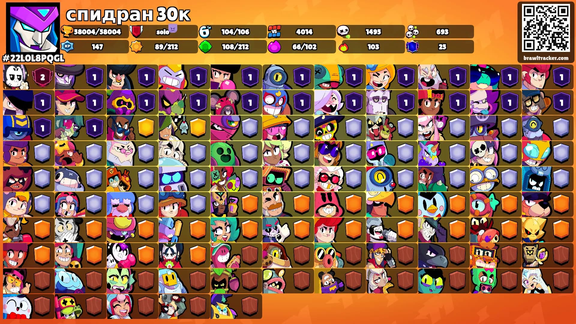 спидран 30к's Ranks