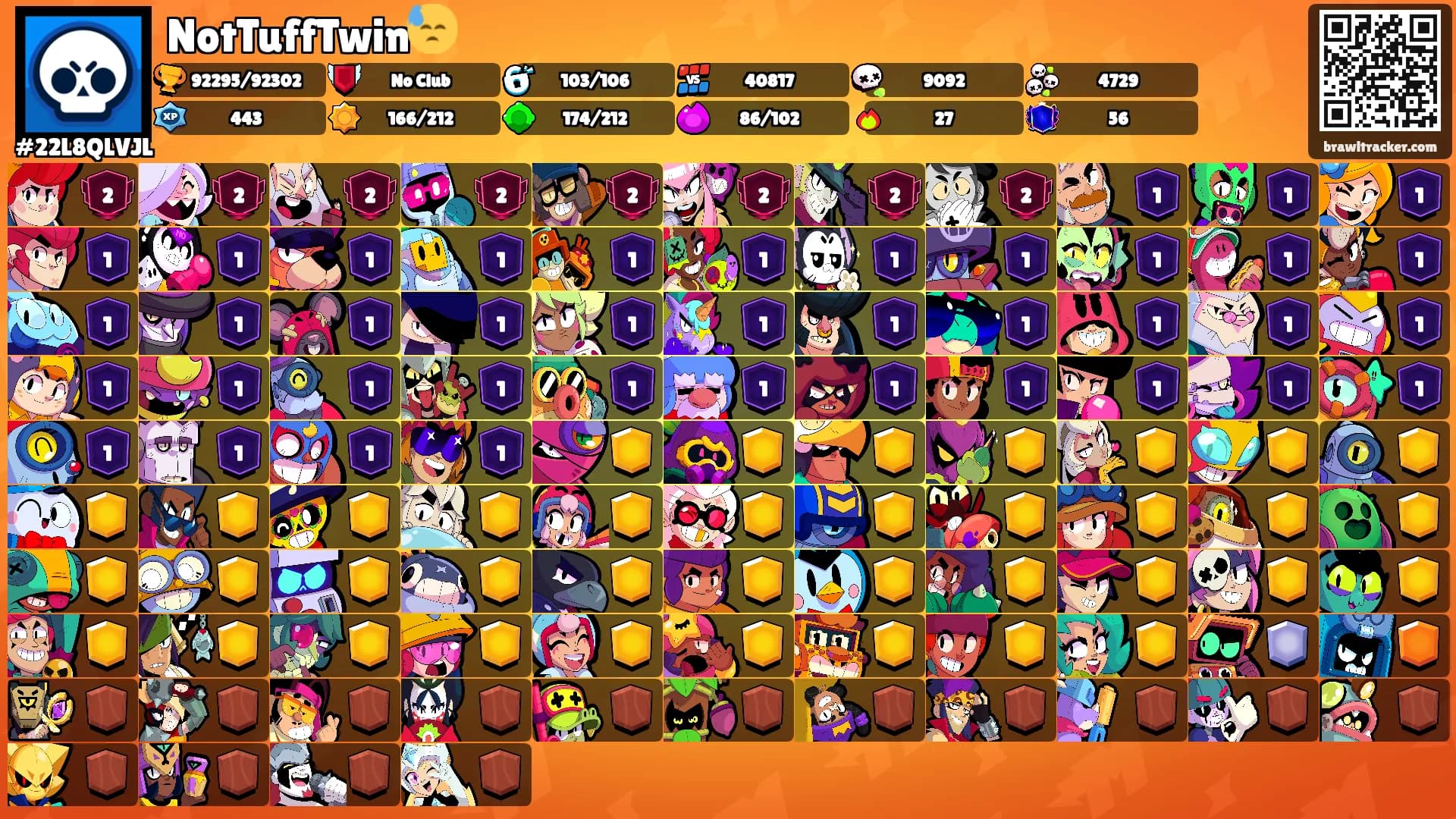 NotTuffTwin😓's Ranks