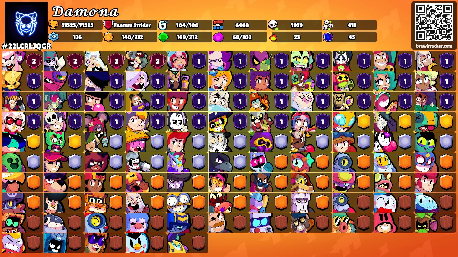 𝓓𝓪𝓶𝓸𝓷𝓪's Ranks