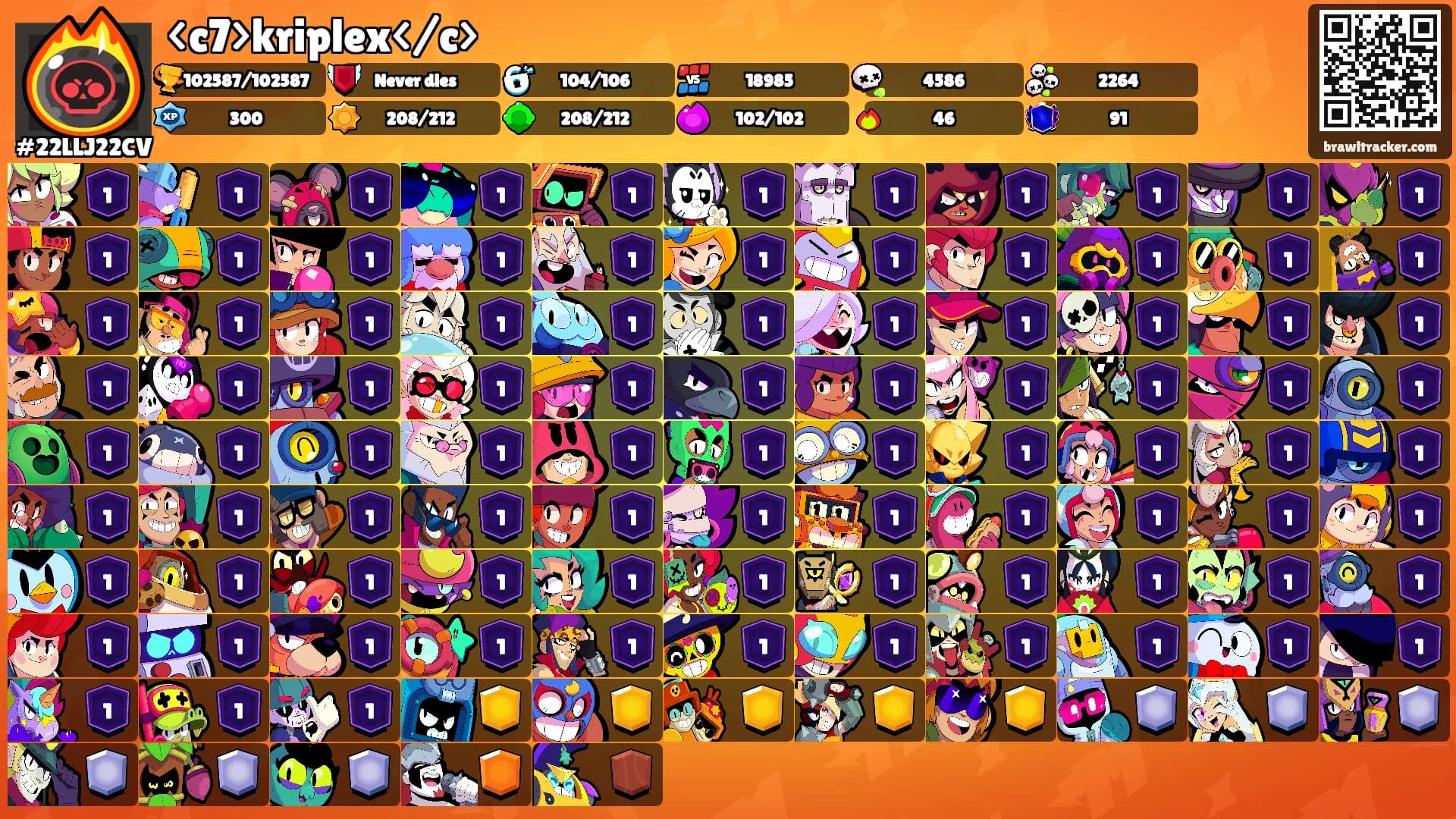 <c7>kriplex</c>'s Ranks