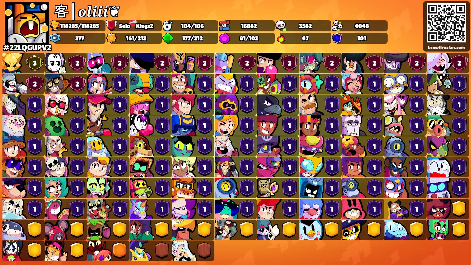 客|𝒐𝒍𝒊𝒊𝒊❦'s Ranks