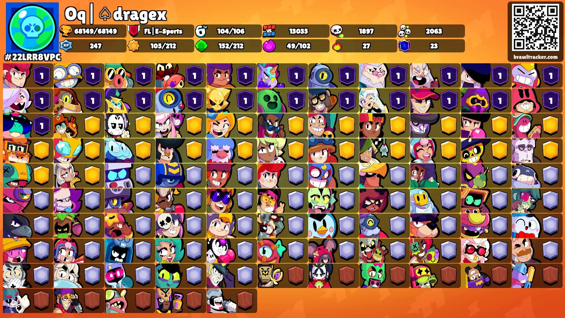 Oq|♤dragex's Ranks
