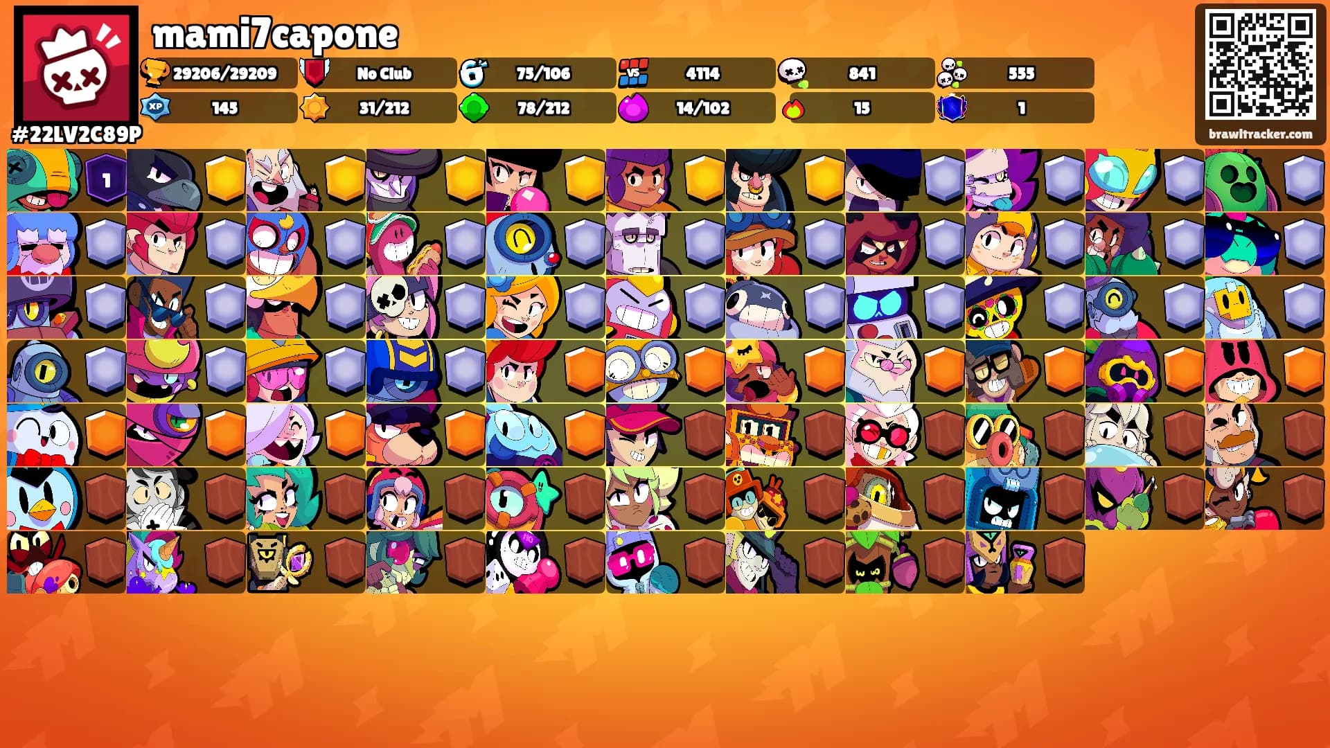mami7capone's Ranks