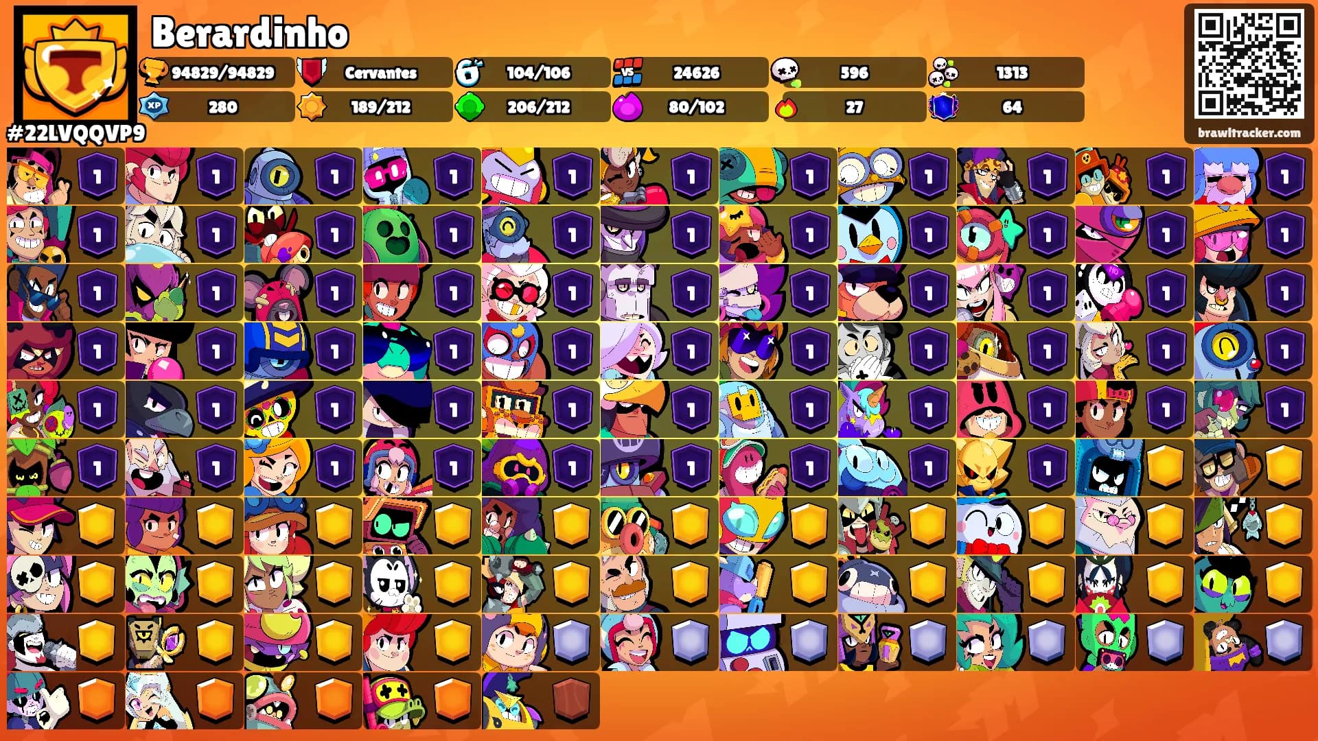 Berardinho's Ranks