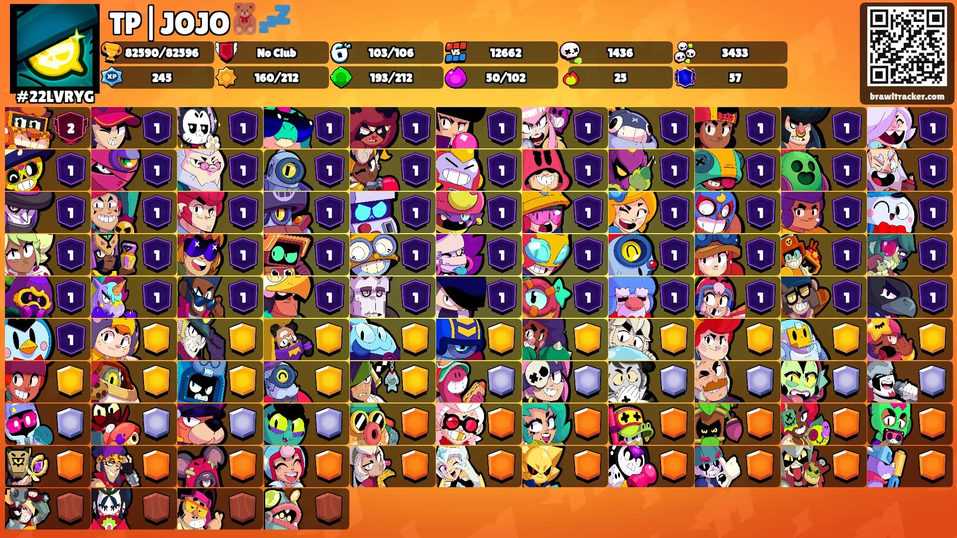 TP|JOJO🧸💤's Ranks