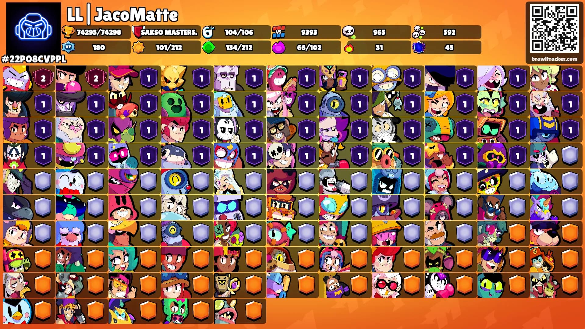 LL|JacoMatte's Ranks