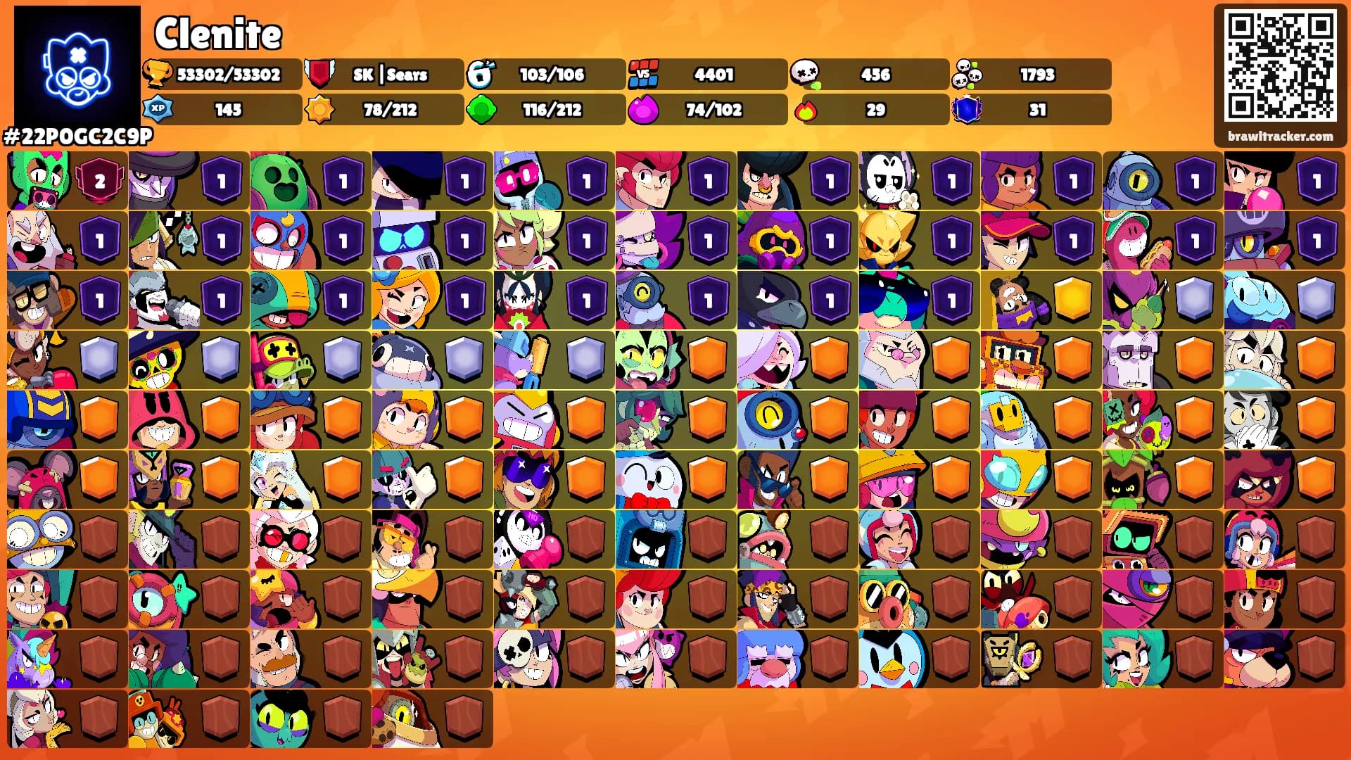 Clenite's Ranks