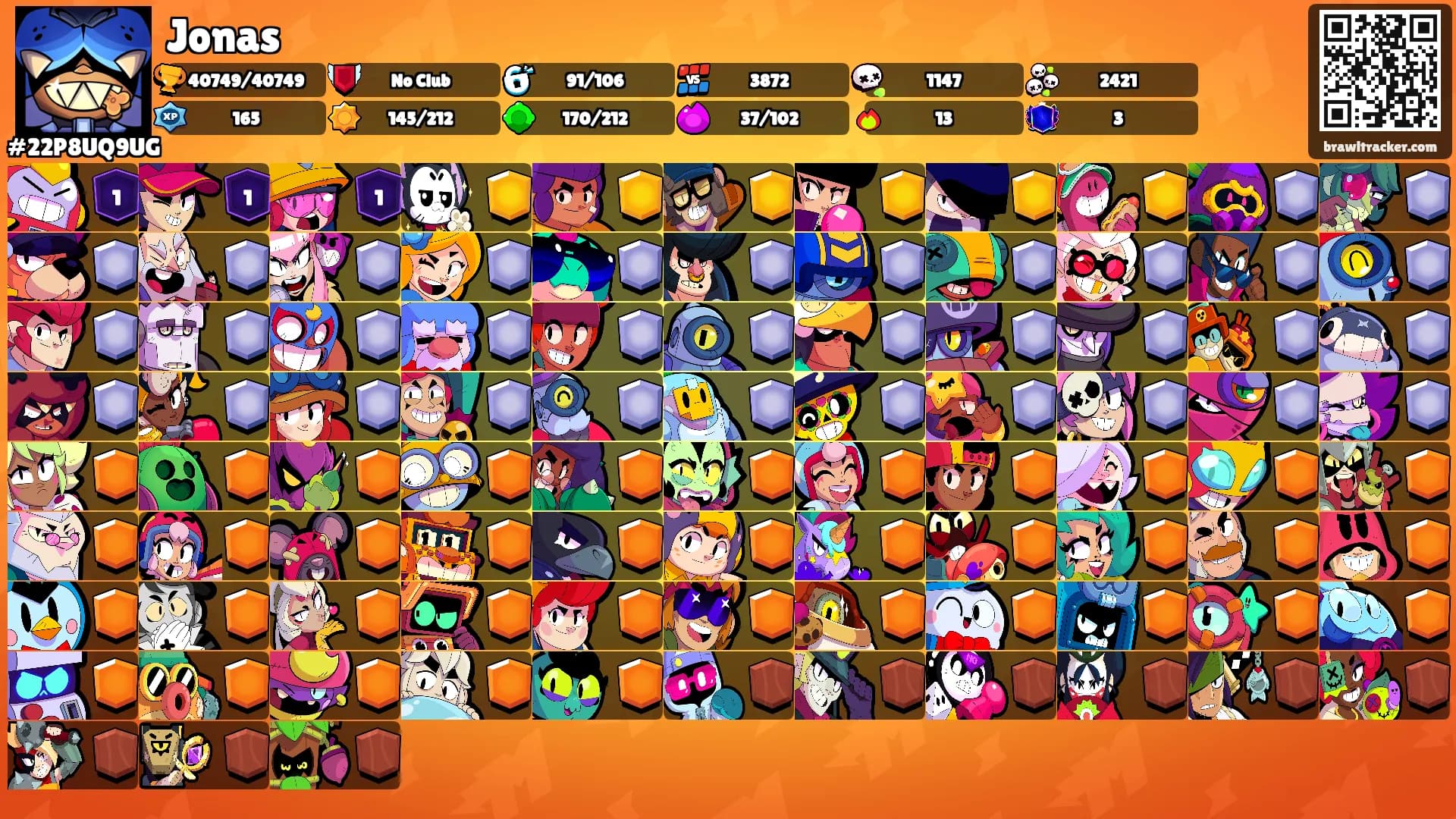 Jonas's Ranks