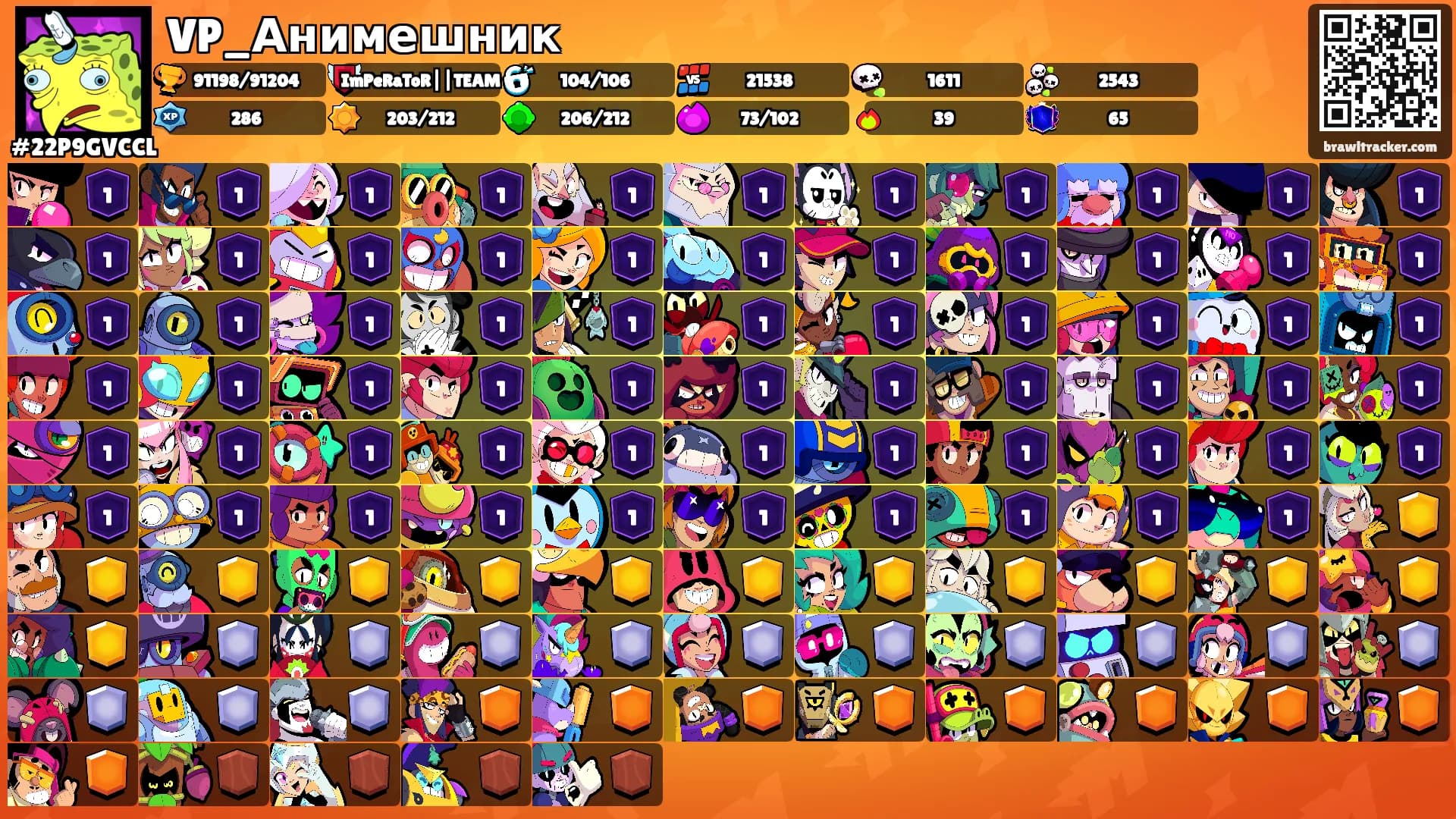VP_Анимешник's Ranks