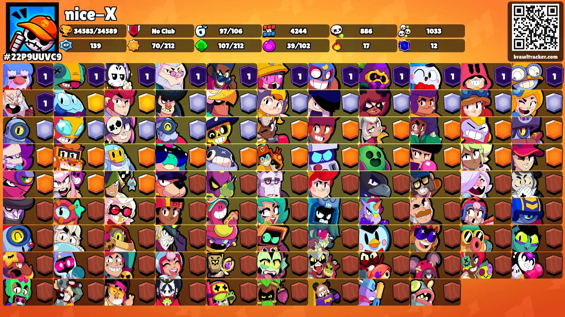 nice-X's Ranks