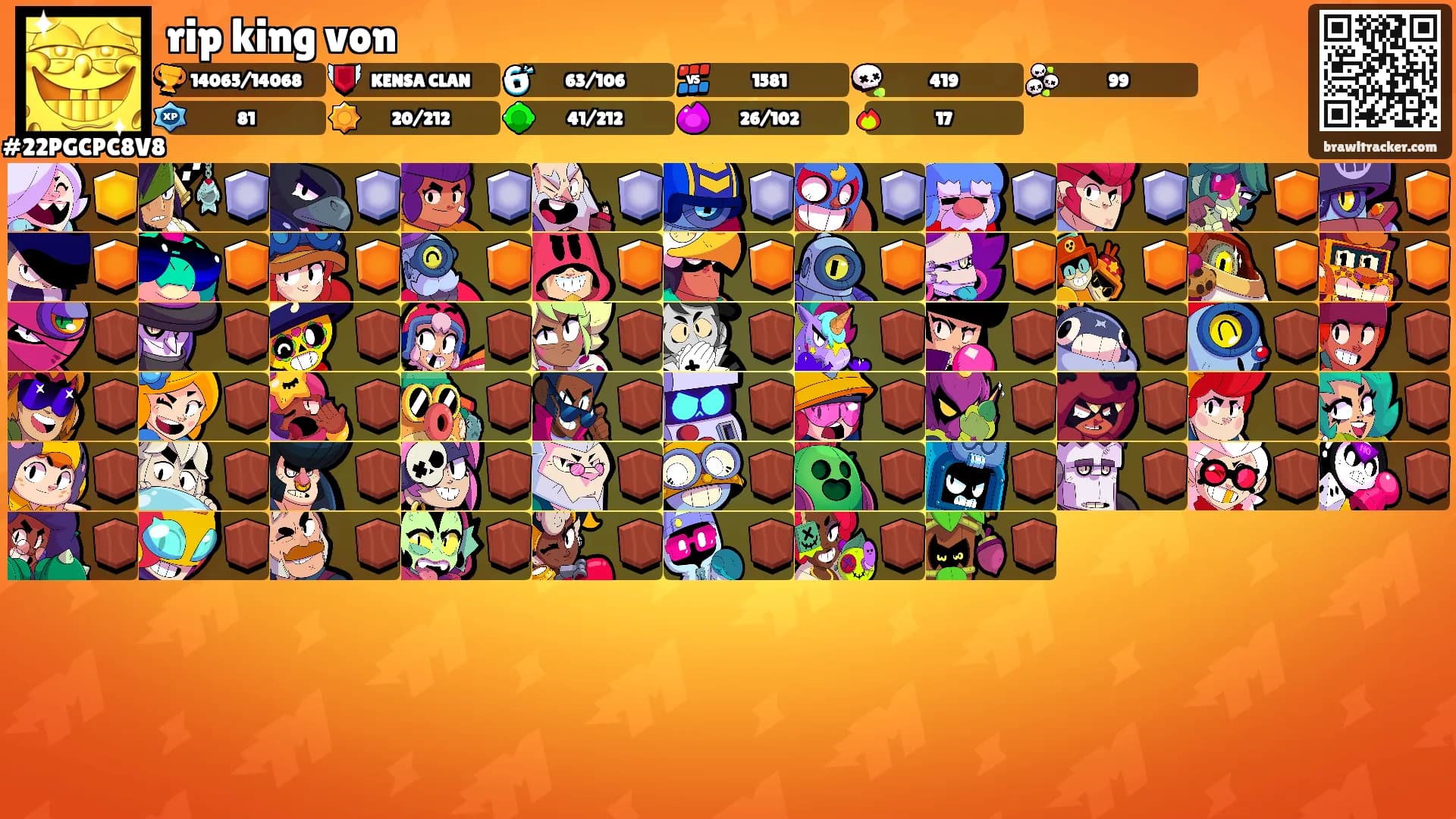 rip king von's Ranks