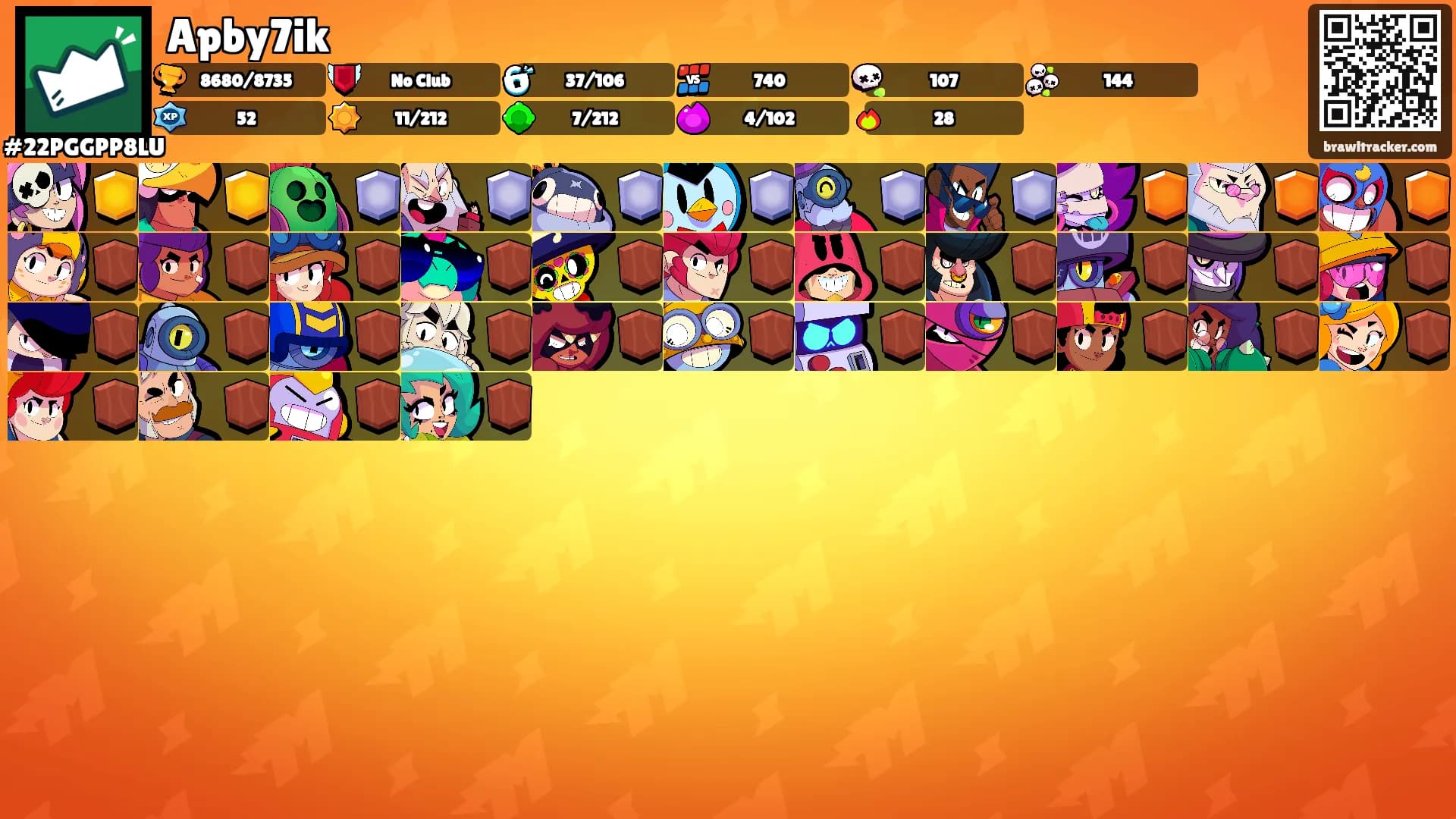 Apby7ik's Ranks