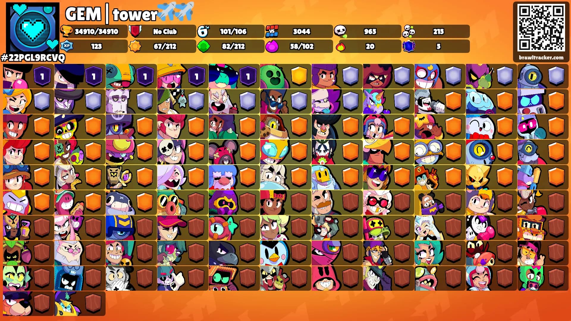 GEM|tower✈️✈️'s Ranks