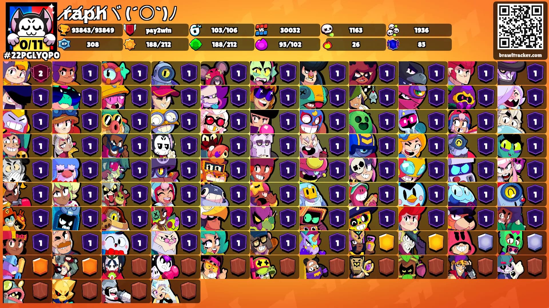 r̸a̸p̸h̸ヾ(´〇`)ﾉ's Ranks