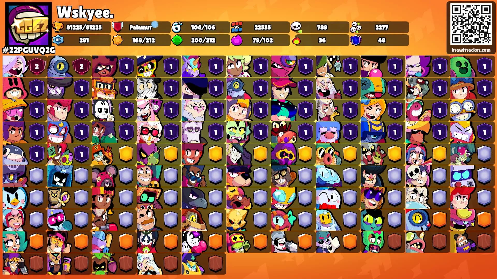 Wskyee.'s Ranks