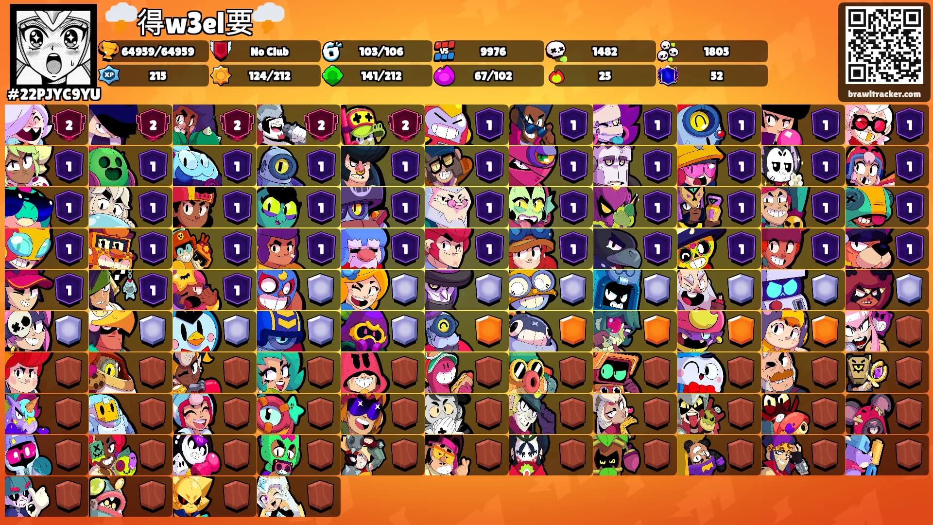 🌩️得w3el要🌩️'s Ranks