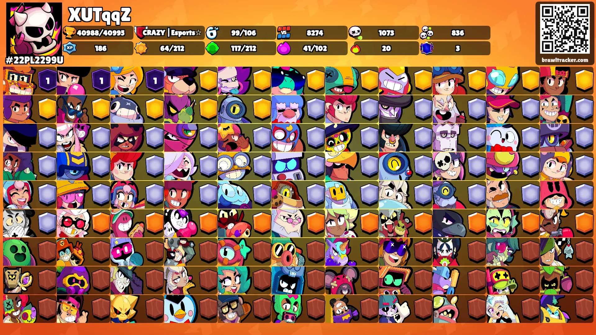 XUTqqZ's Ranks