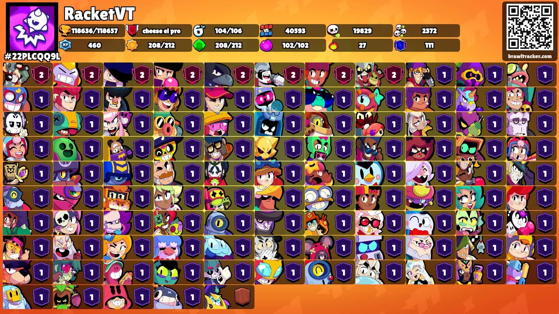 RacketVT's Ranks