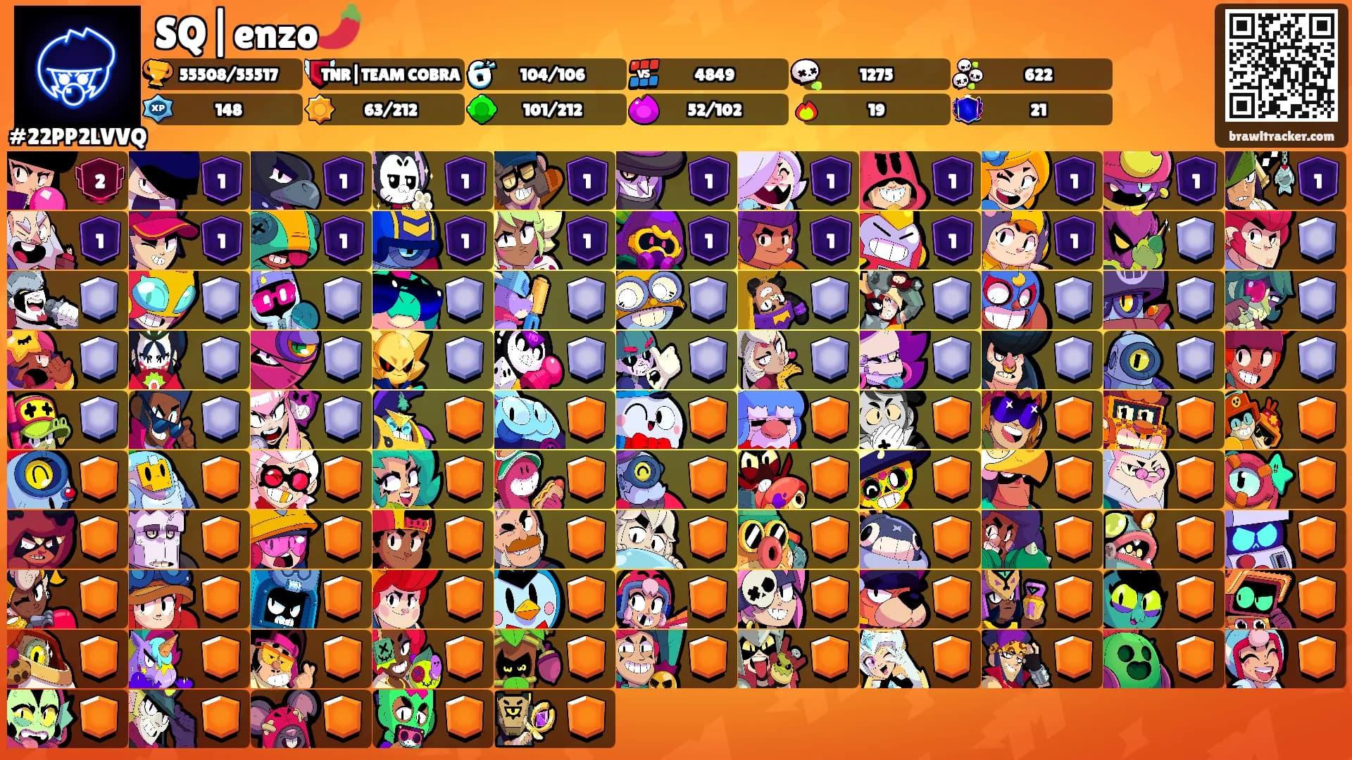 SQ|enzo🌶️'s Ranks