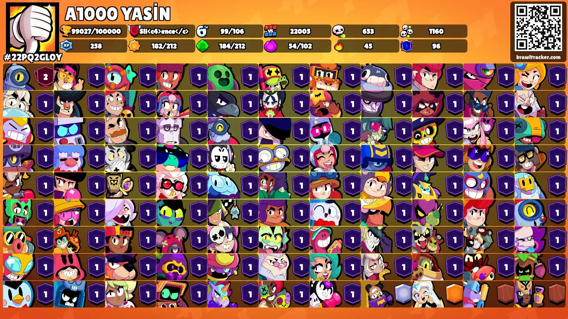 A1000 YASİN's Ranks
