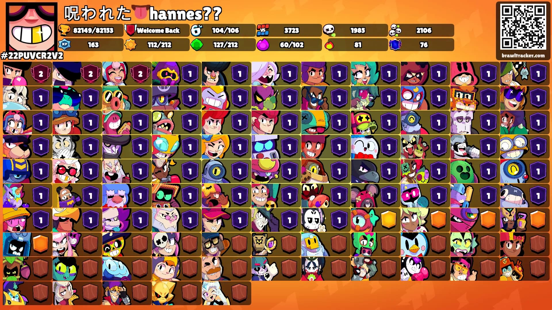 呪われた👅hannes??'s Ranks
