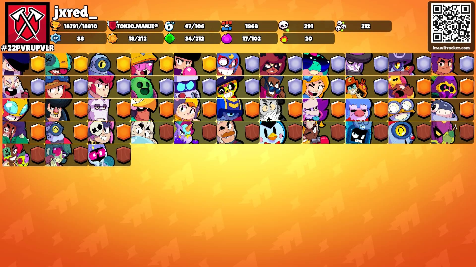 jxred_'s Ranks
