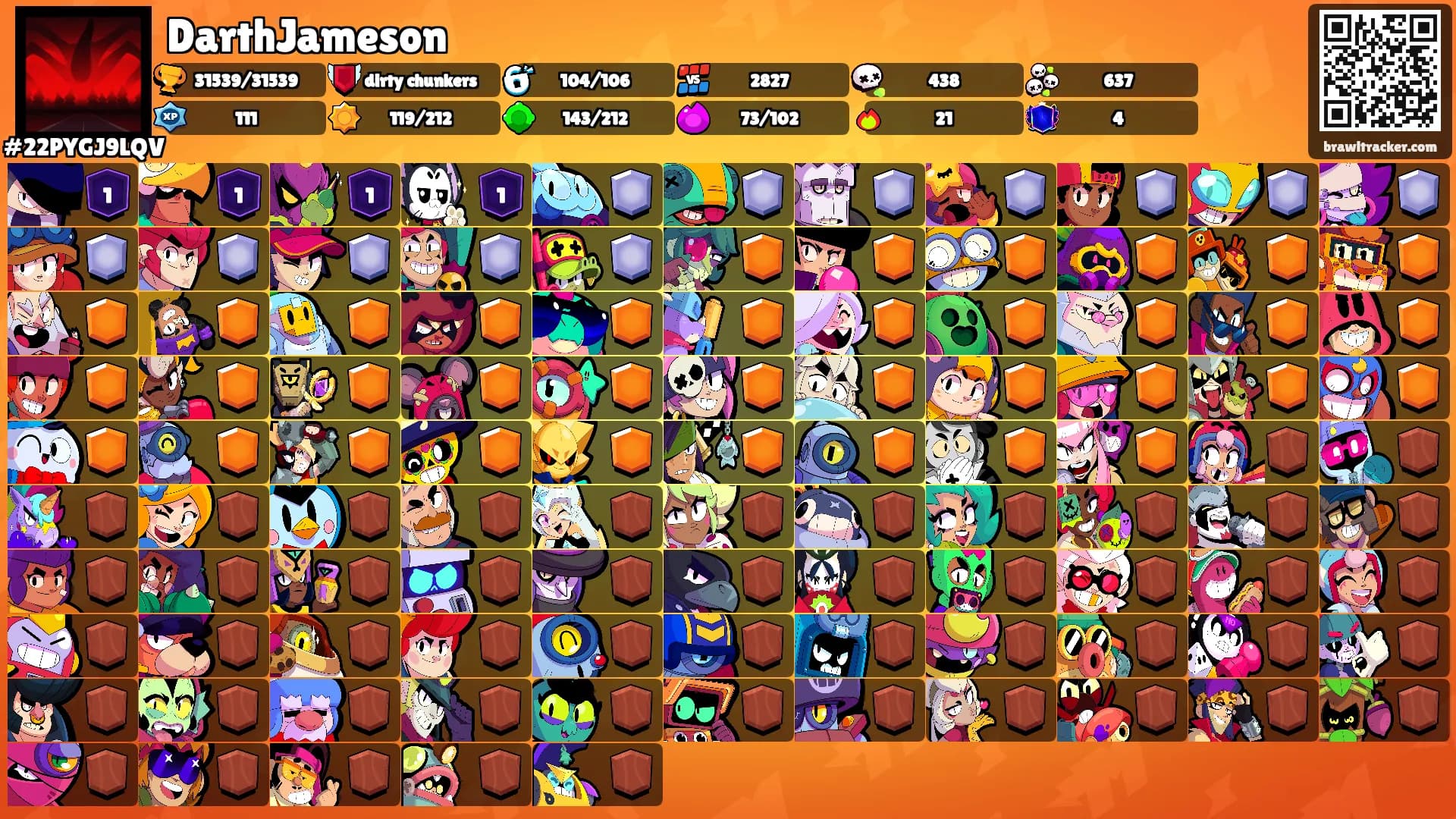 DarthJameson's Ranks