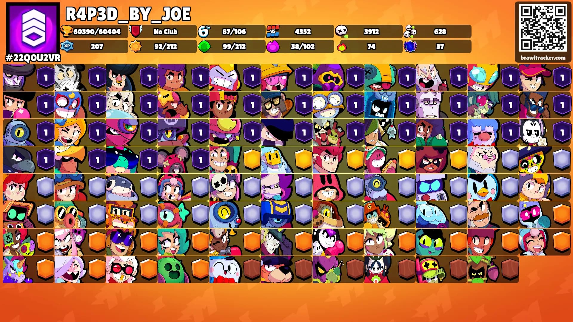 R4P3D_BY_J0E's Ranks