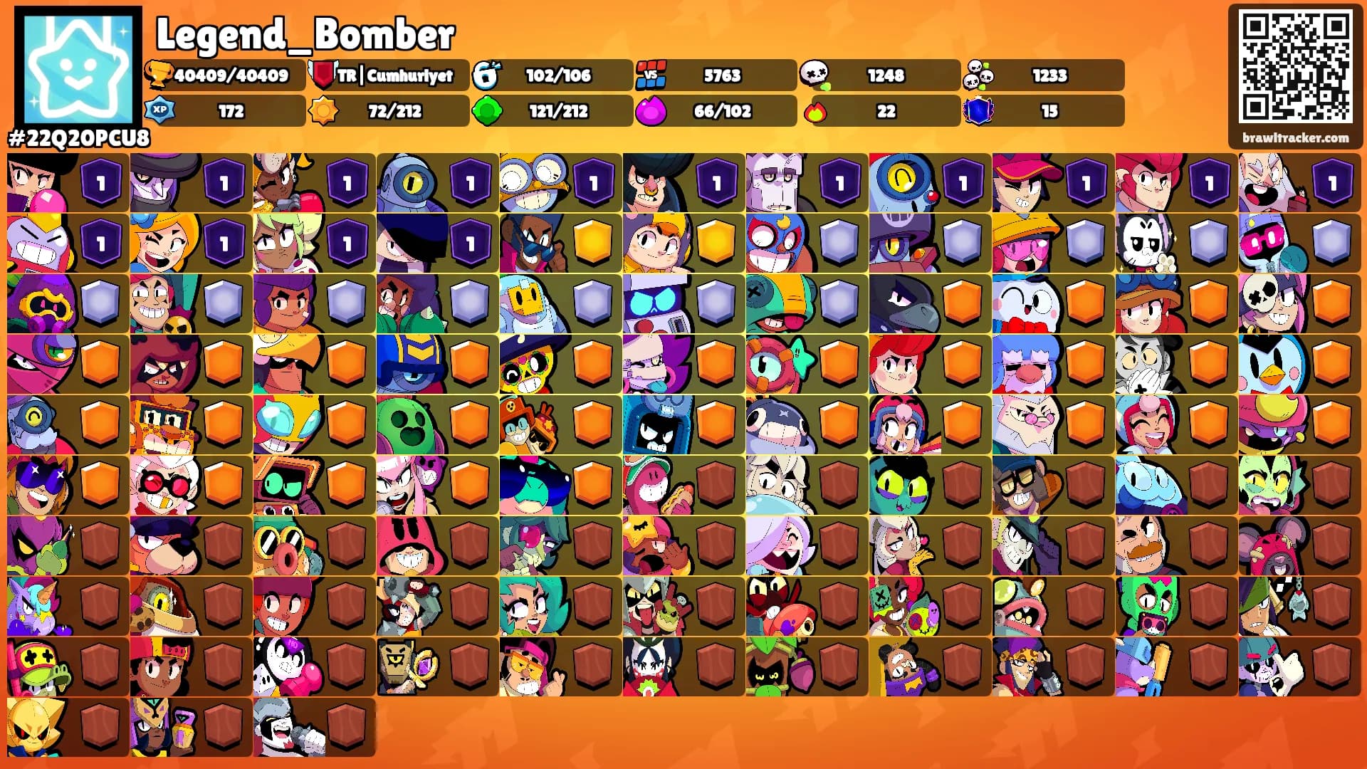 Legend_Bomber's Ranks