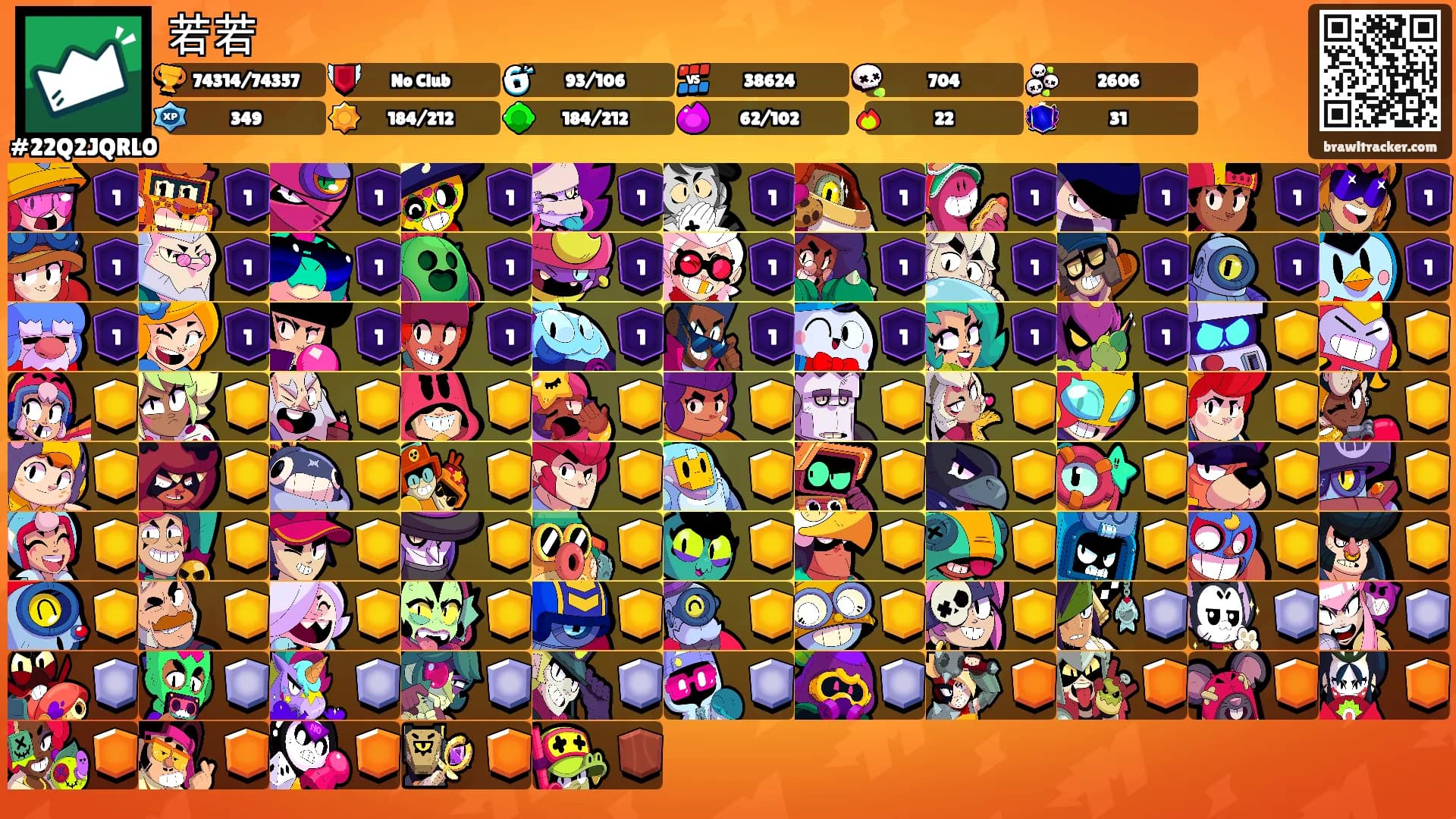 若若's Ranks