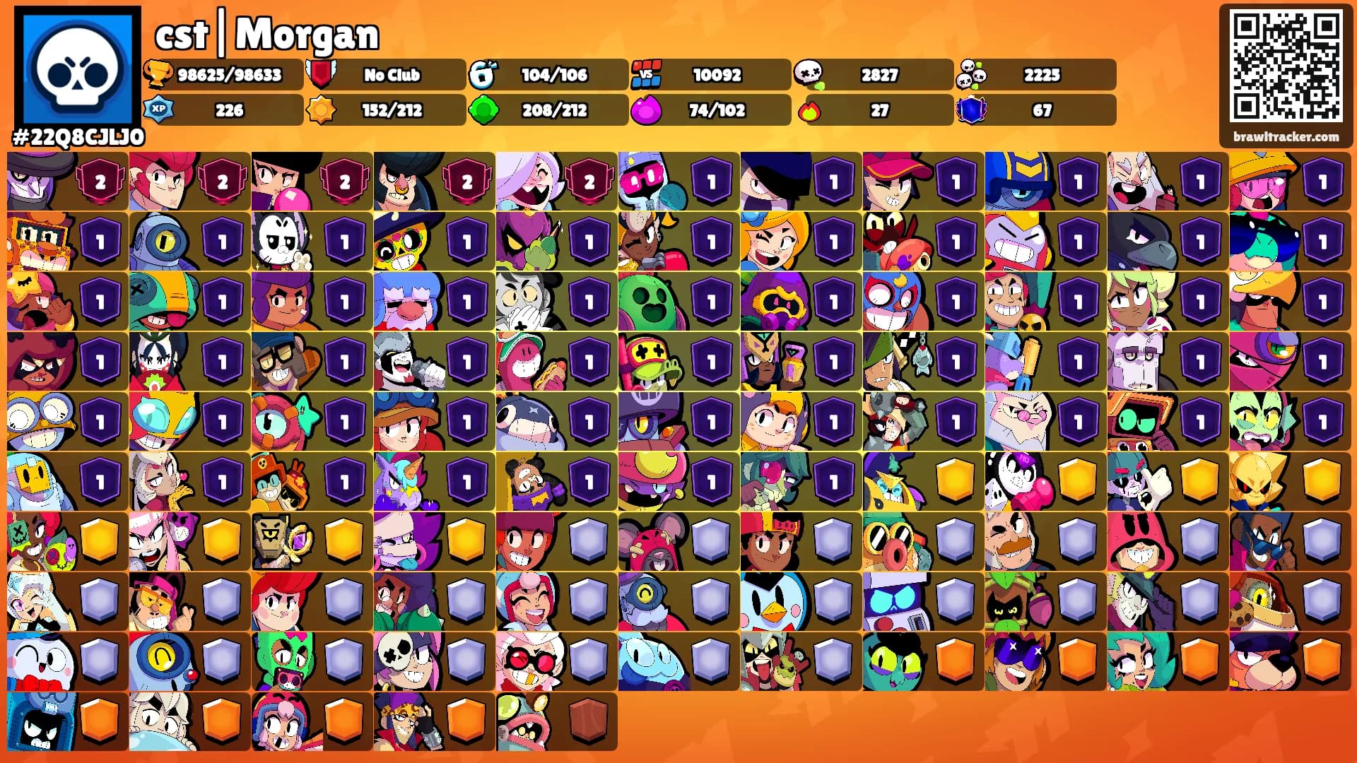 cst|Morgan's Ranks