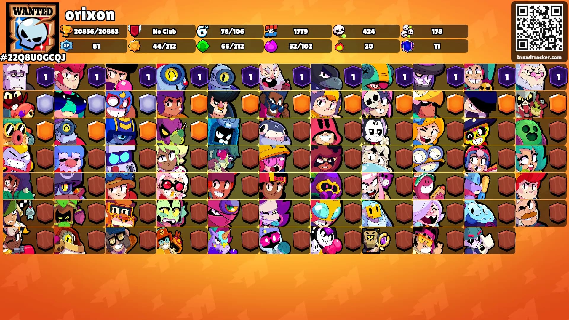 orixon's Ranks