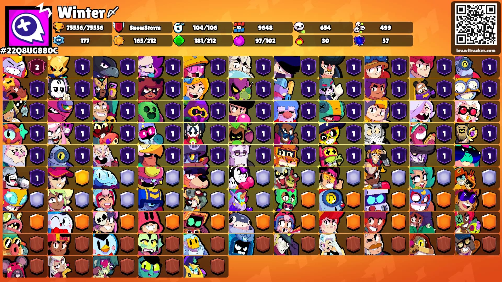 Winter〆's Ranks