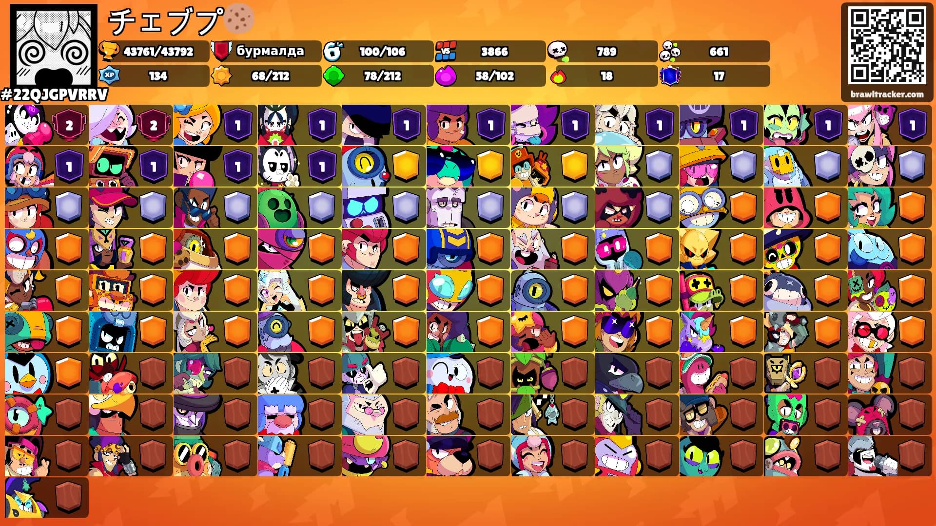 チェブプ🍪's Ranks