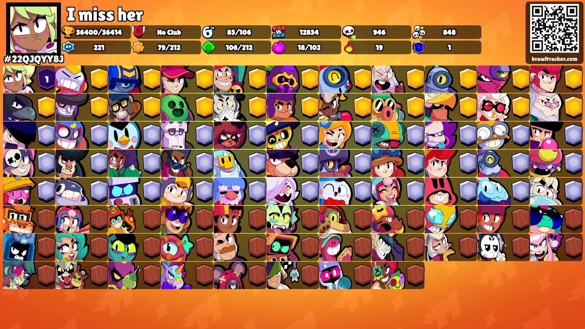 I miss her's Ranks