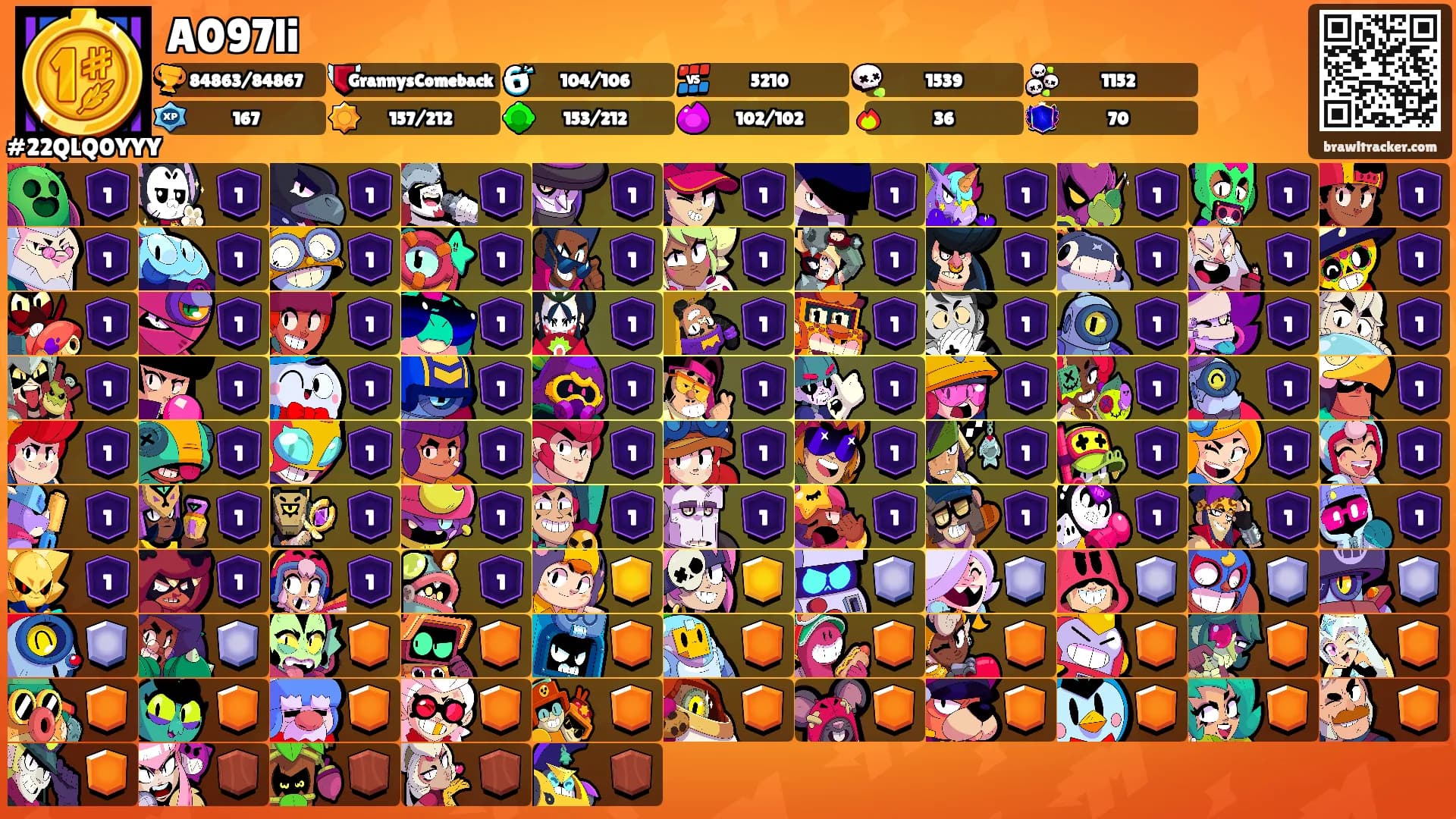 A097li's Ranks